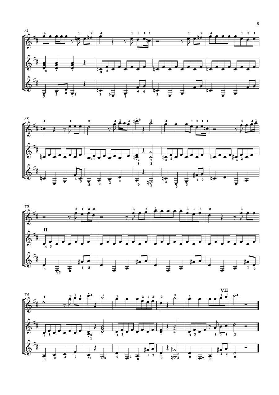 Shaun The Sheep Shaun The Sheep Guitar Ensemble scores gallery preview page 5