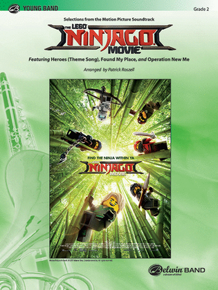 Book cover for The LEGO Ninjago Movie: Selections from the Motion Picture Soundtrack
