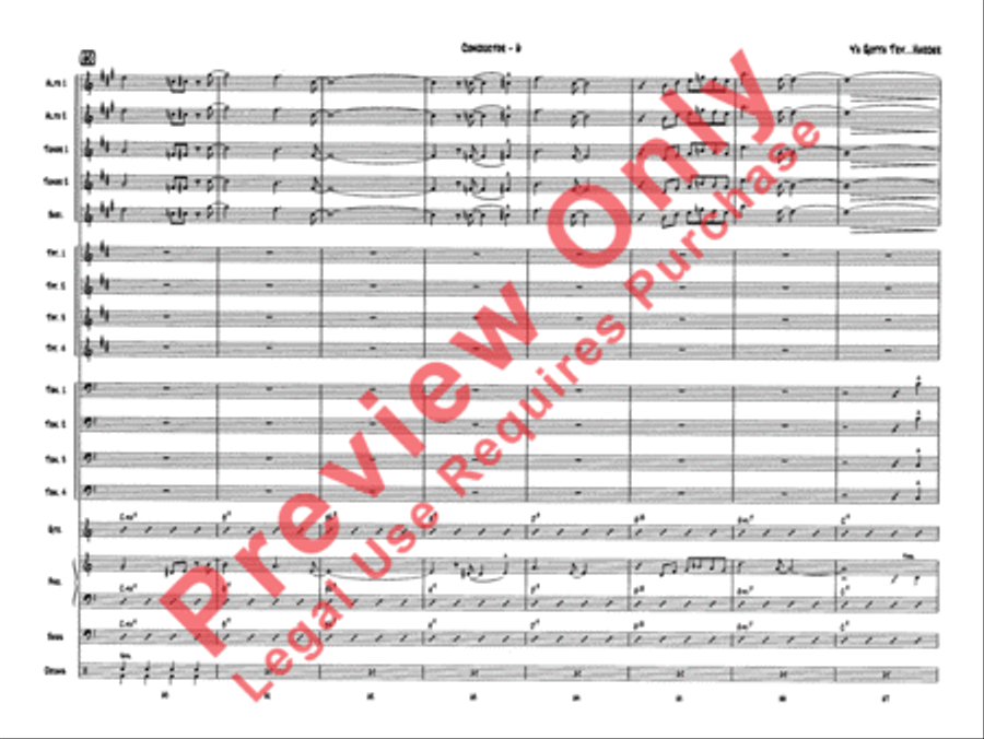 Ya Gotta Try . . . Harder Jazz Ensemble scores gallery preview page 9