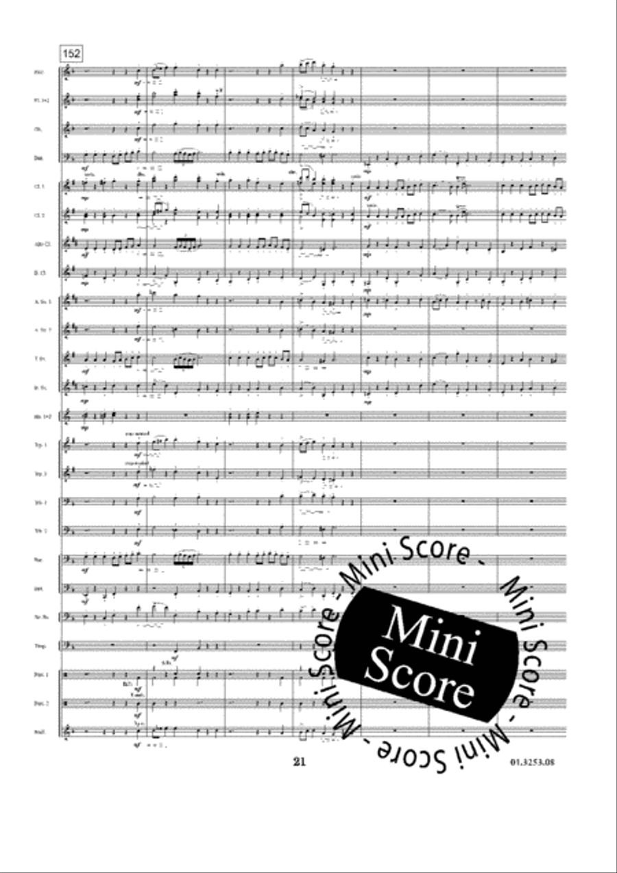 Capriol Suite Concert Band scores gallery preview page 25