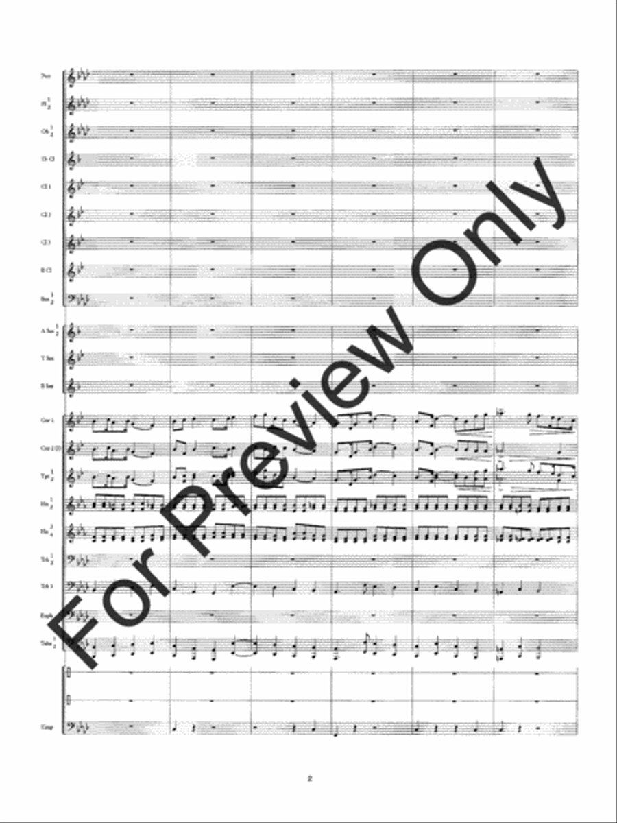 Symphony #3 Slavyanskaya - Full Score