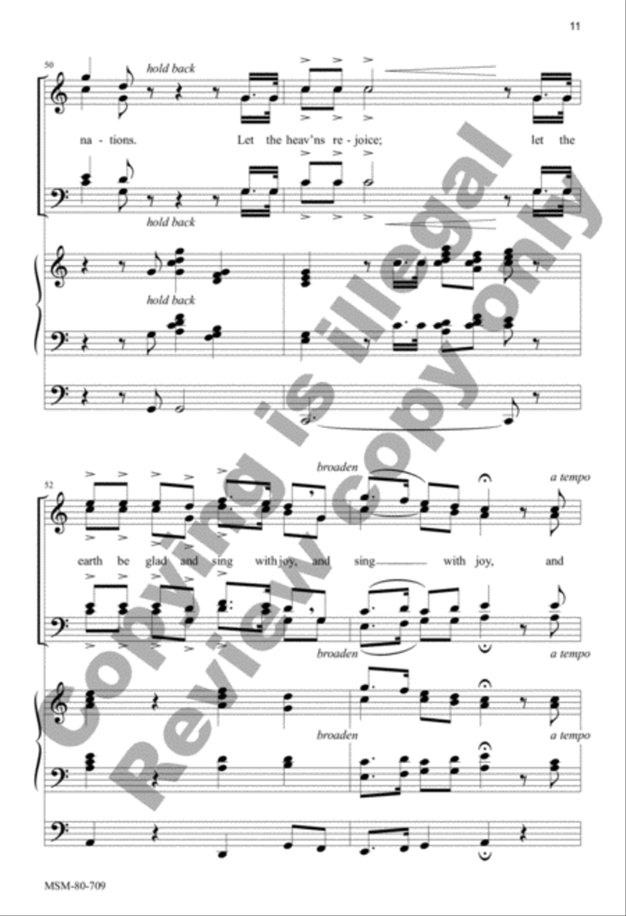 Sing with Joy 4-Part scores gallery preview page 12