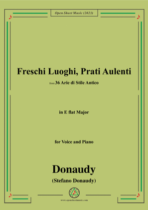 Donaudy-Freschi Luoghi,Prati Aulenti,in E flat Major