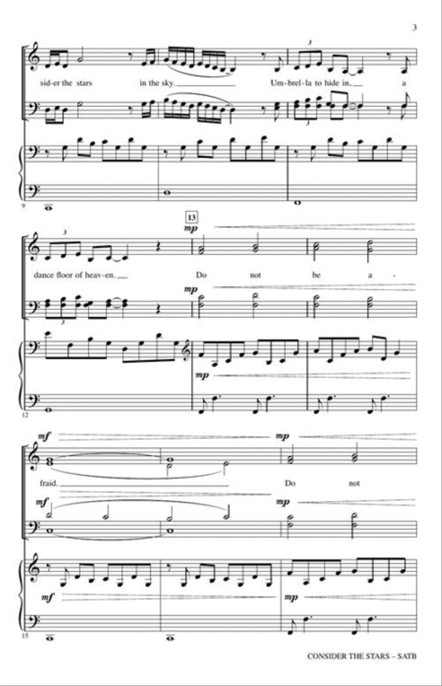 Consider the Stars 4-Part scores gallery preview page 4