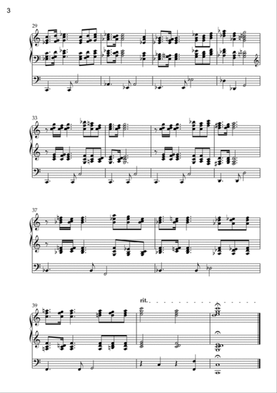 St. John's Suite (Organ Solo) by Vidas Pinkevicius (2022) Organ Solo scores gallery preview page 4