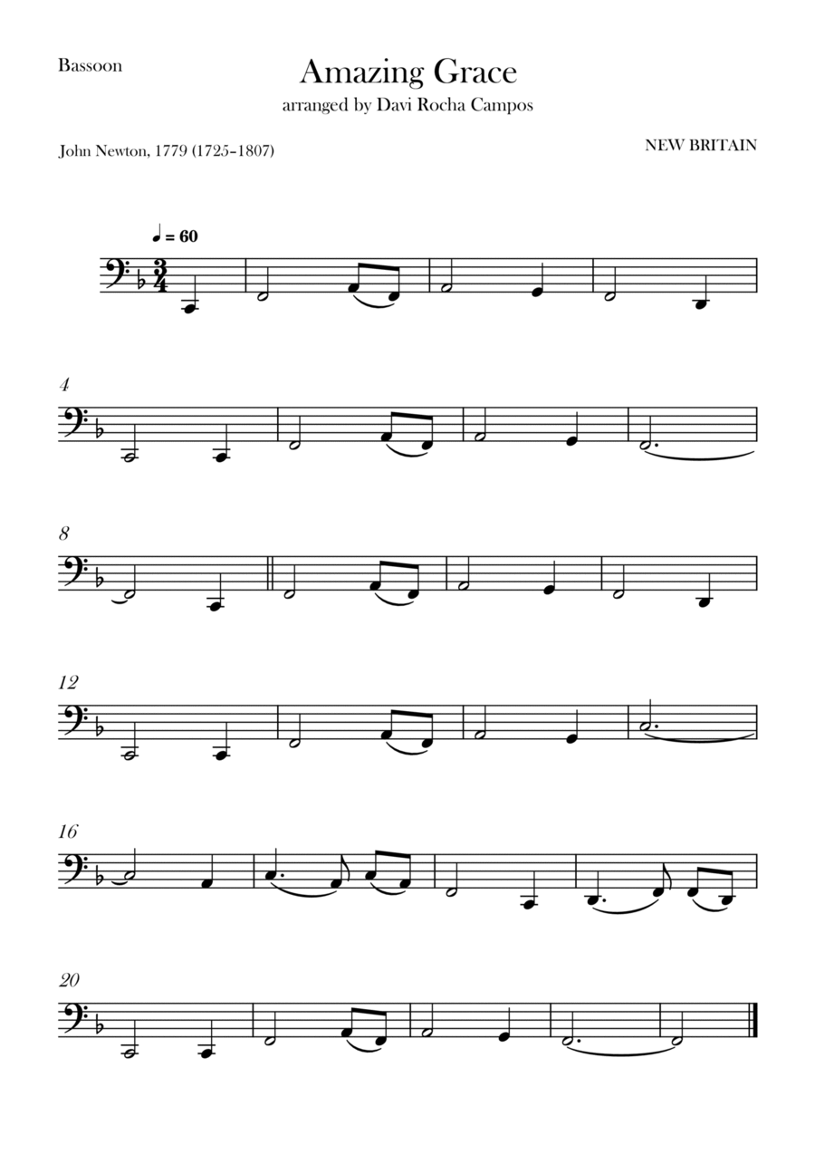 Amazing Grace Amazing Grace Chamber Music scores gallery preview page 1