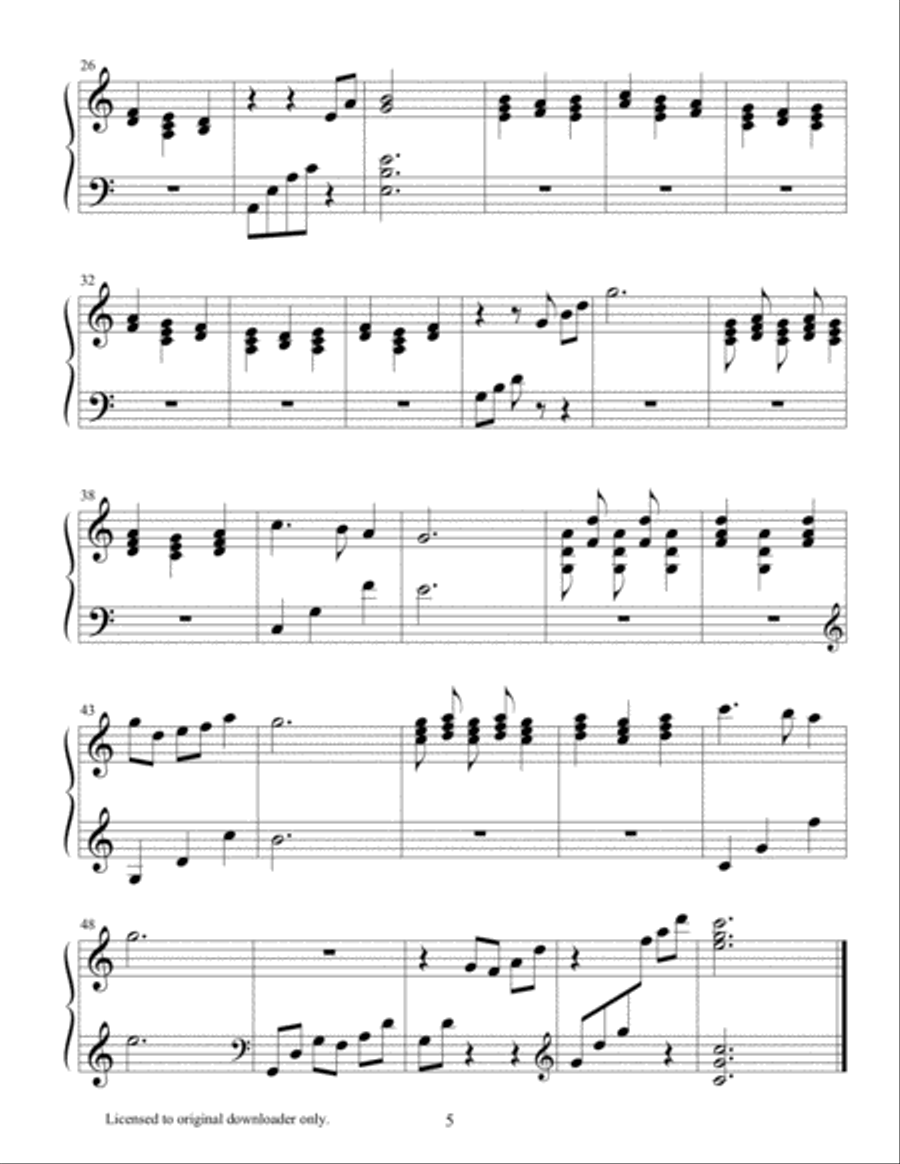 Quintabile Harp scores gallery preview page 6