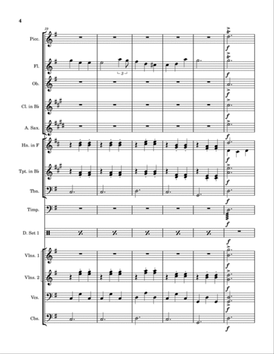 Silver Bells Full Orchestra scores gallery preview page 4