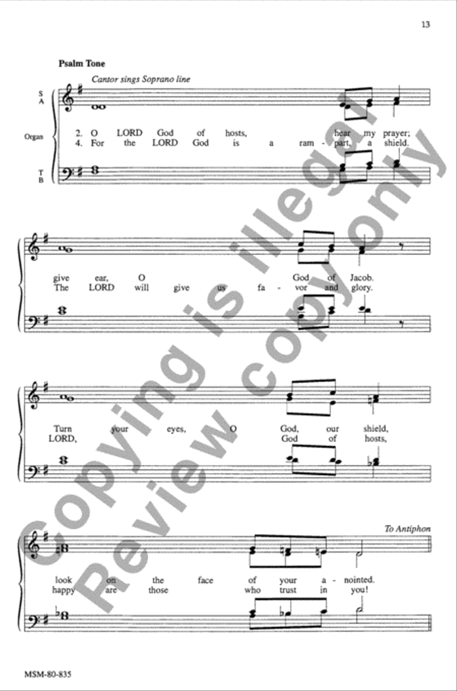 Communion Antiphons for the Lenten Season 4-Part scores gallery preview page 14