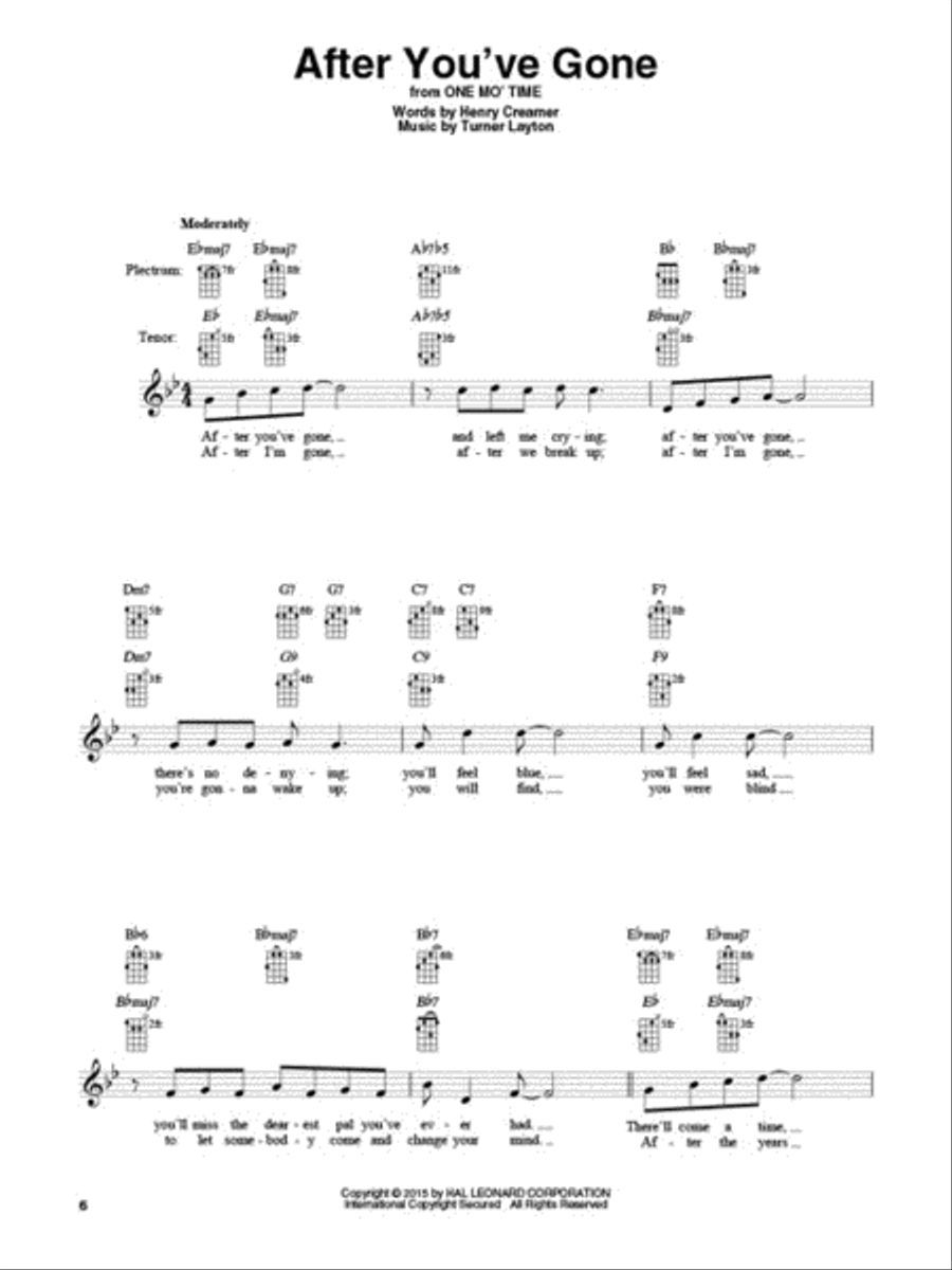 Dixieland Jazz Banjo Banjo scores gallery preview page 4