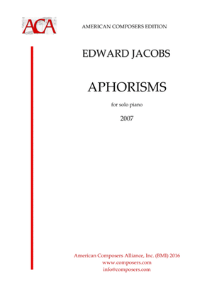 [Jacobs] Aphorisms