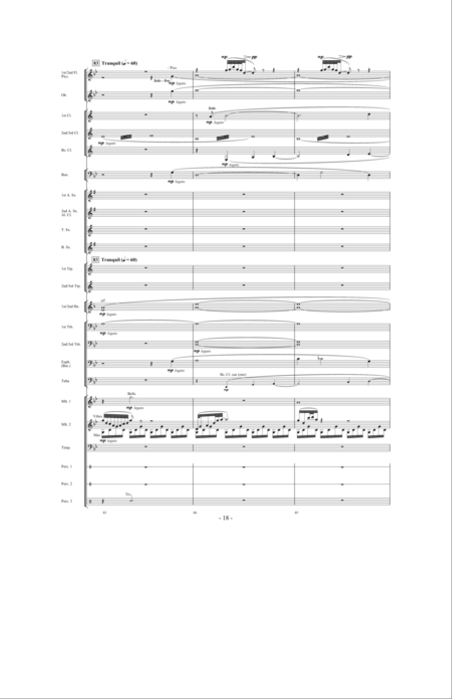 Toward the North Star Toward the North Star Concert Band scores gallery preview page 17
