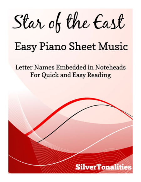 Star of the East Easiest Piano Sheet Music
