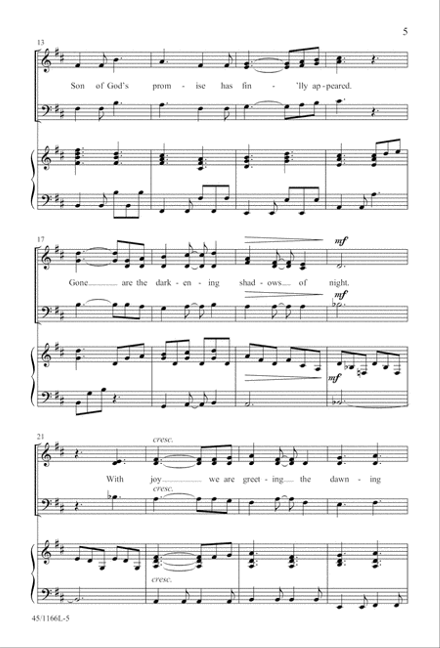 12 Carols for about 12 Singers 3-Part scores gallery preview page 6