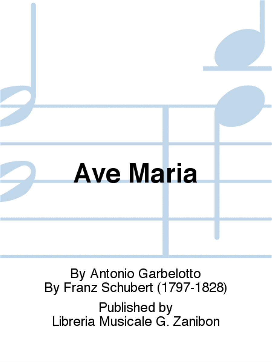 Ave Maria Organ scores gallery preview page 1