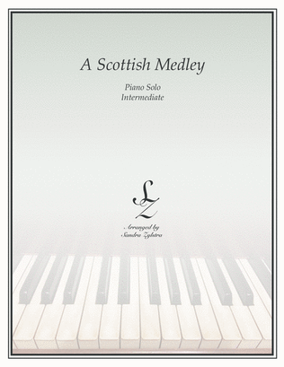 Book cover for A Scottish Medley (intermediate piano solo)