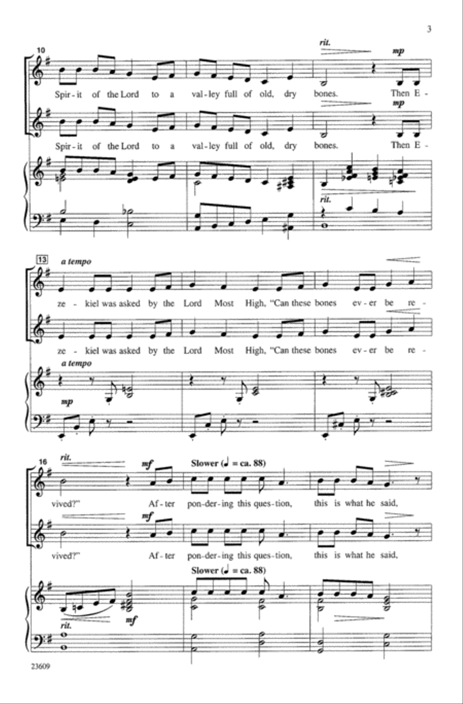 <br>Sheet music extract