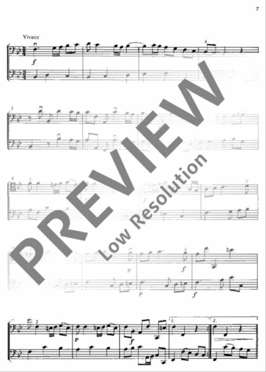 Sonata Cello Solo scores gallery preview page 18