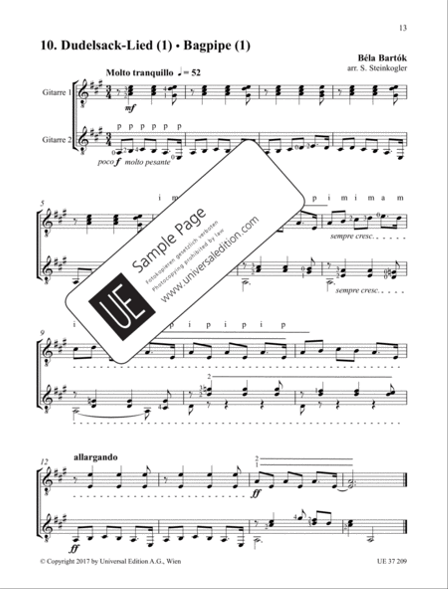 Fur Kinder Chamber Music scores gallery preview page 6