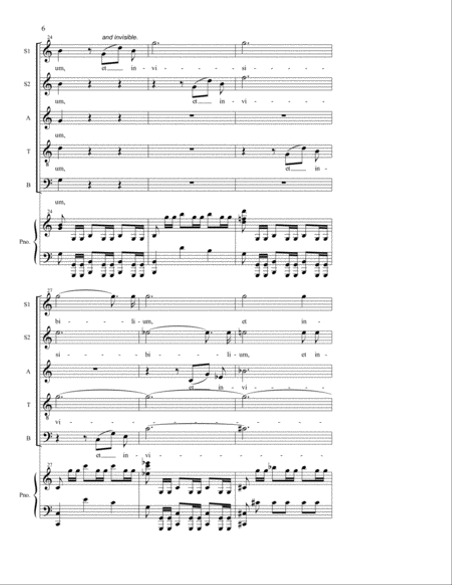 Credo SSATB scores gallery preview page 5