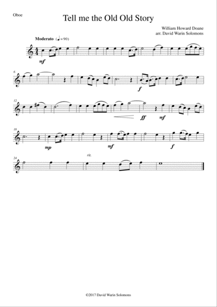 7 Songs of Glory for wind quartet Woodwind Quartet scores gallery preview page 5