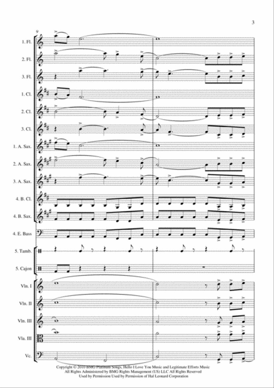 Try Large Ensemble scores gallery preview page 3