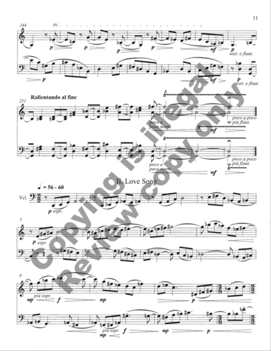 Duo for Violin and Cello Duo for Violin and Cello String Duet scores gallery preview page 18