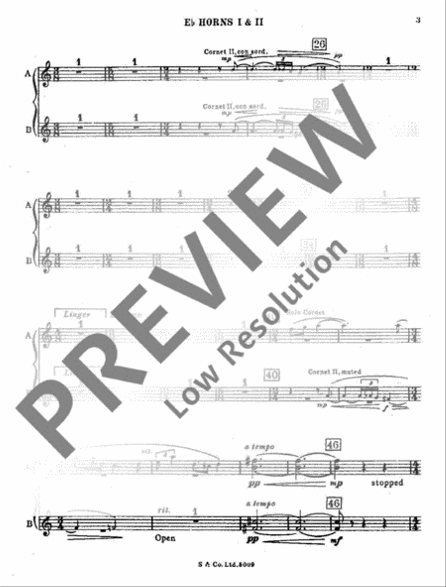 Lincolnshire Posy Horn scores gallery preview page 4