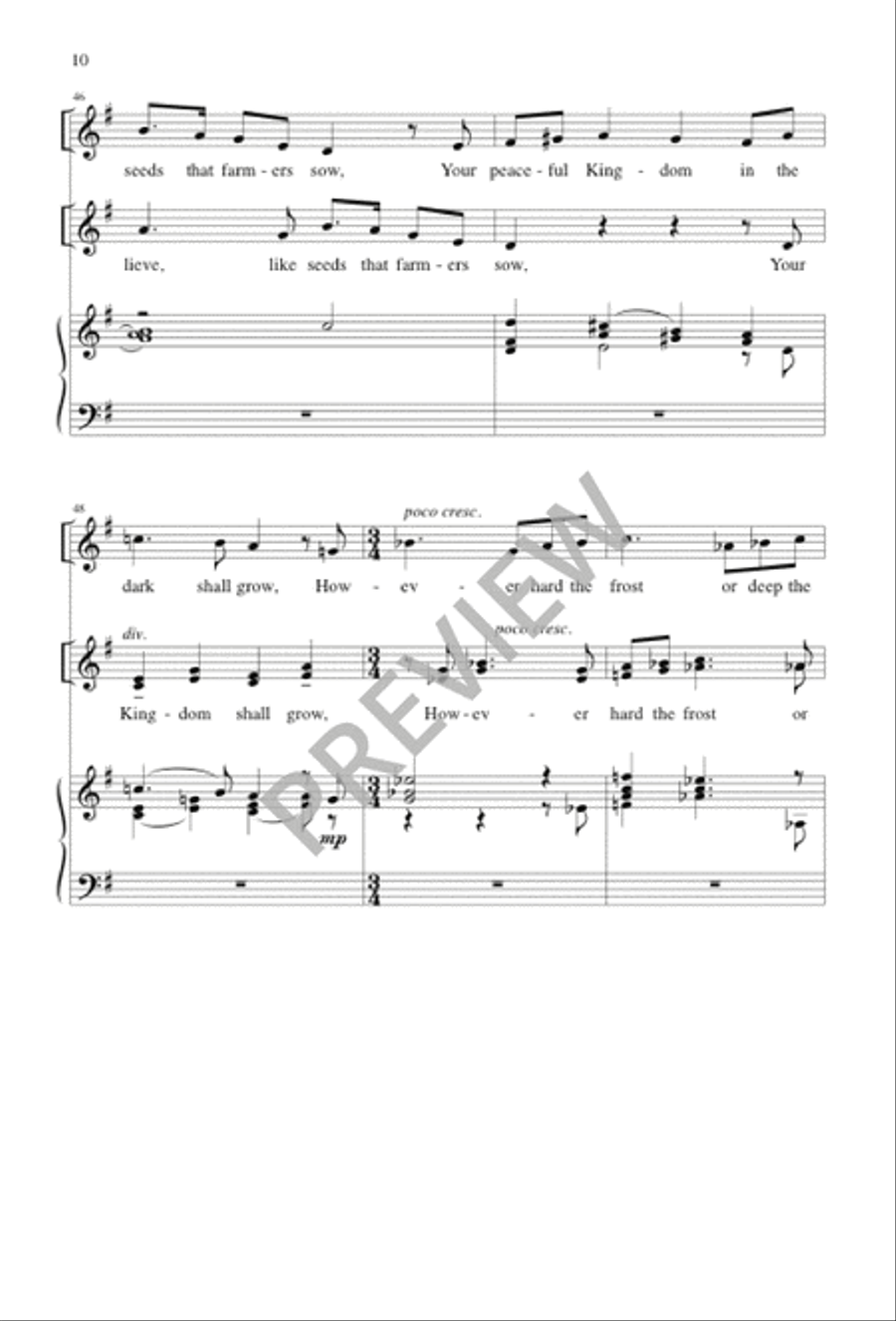 Easter Days 4-Part scores gallery preview page 10