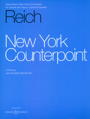 Book cover for New York Counterpoint