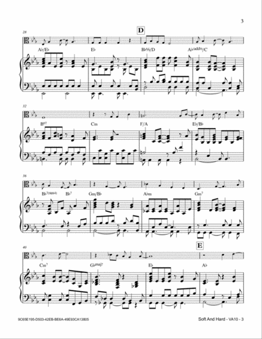 Soft And Hard Viola scores gallery preview page 3