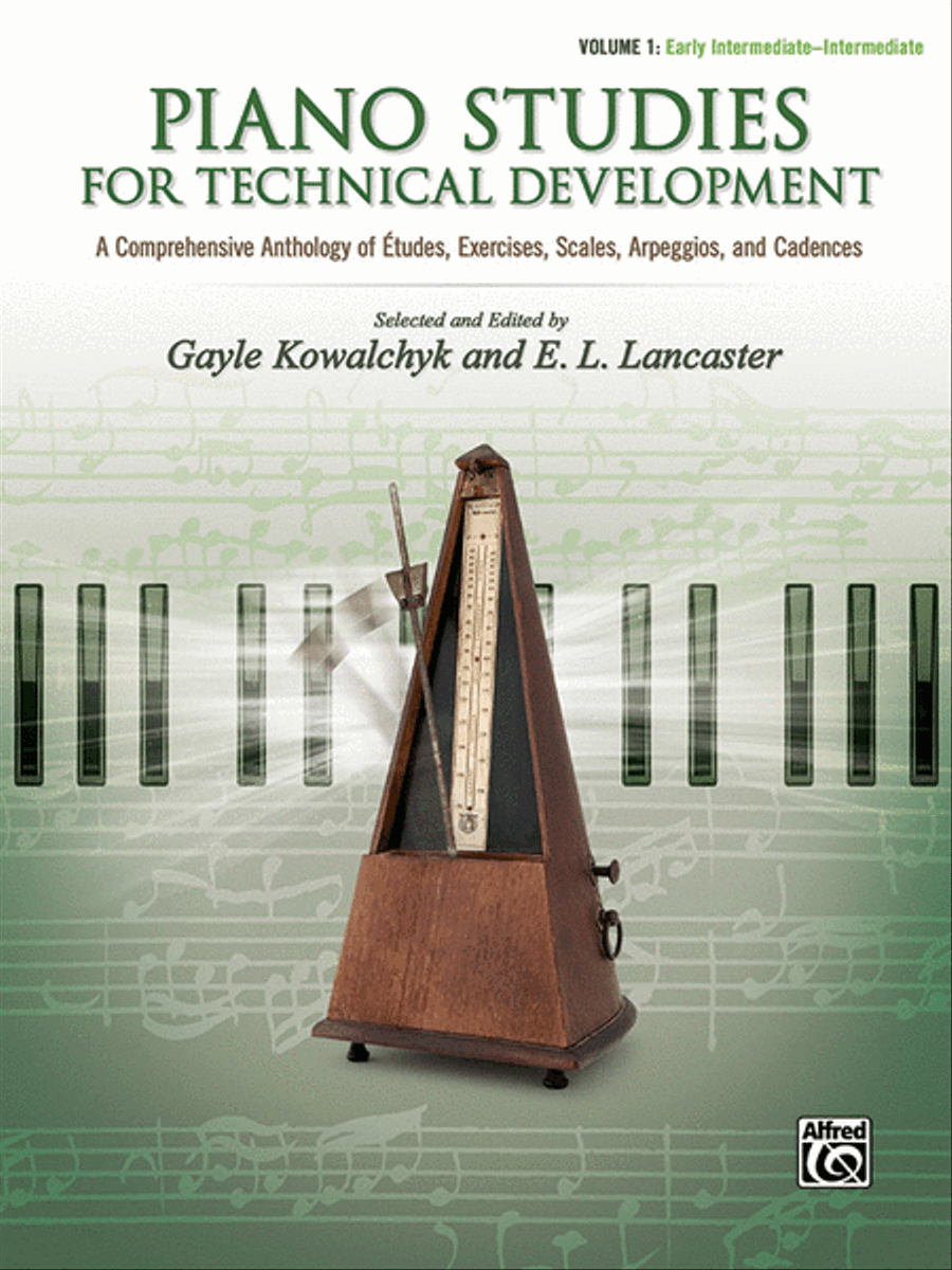 Piano Studies for Technical Development, Volume 1 Piano Method scores gallery preview page 1