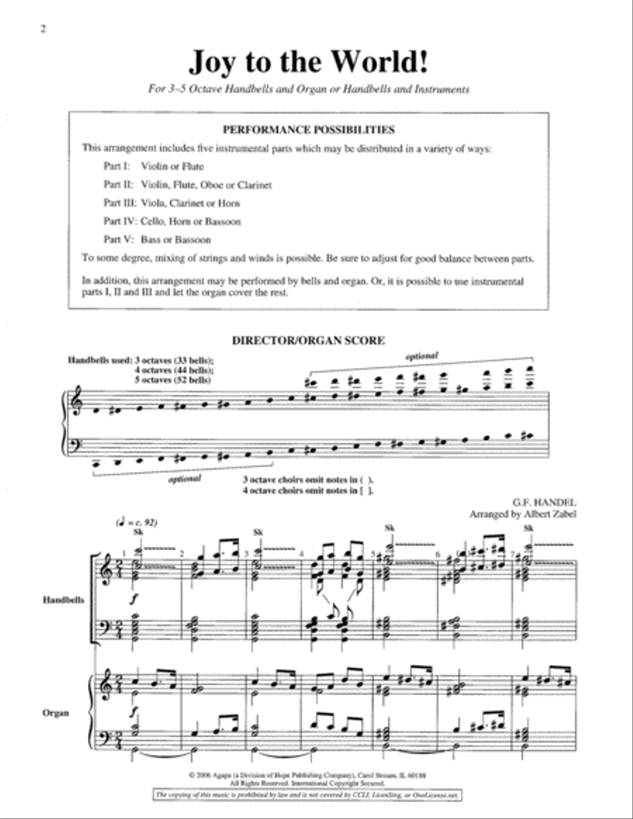 Joy to 2025 the world handbells