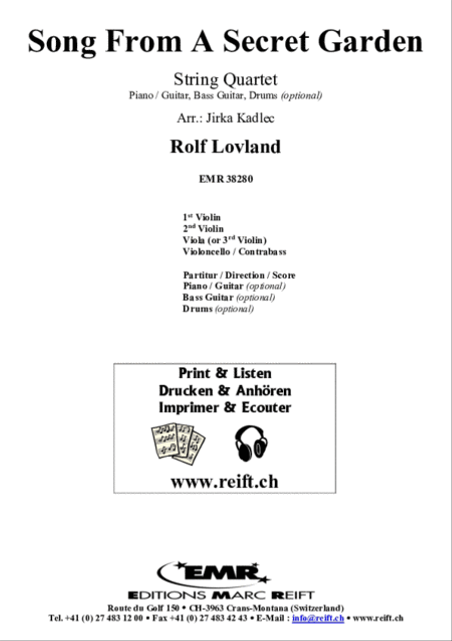 Song From A Secret Garden Cello scores gallery preview page 2