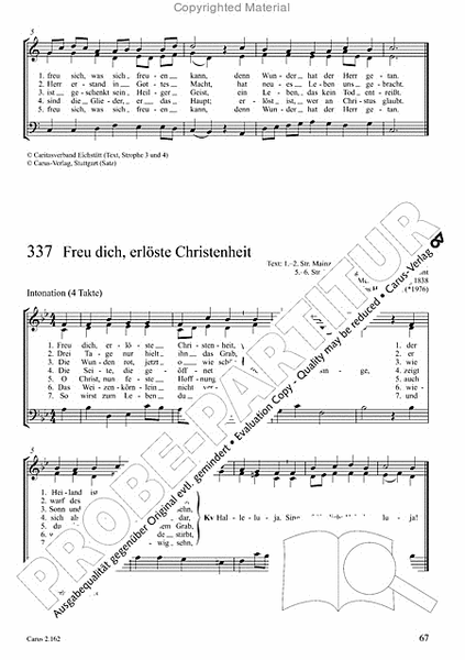 Chorbuch Gotteslob SAM