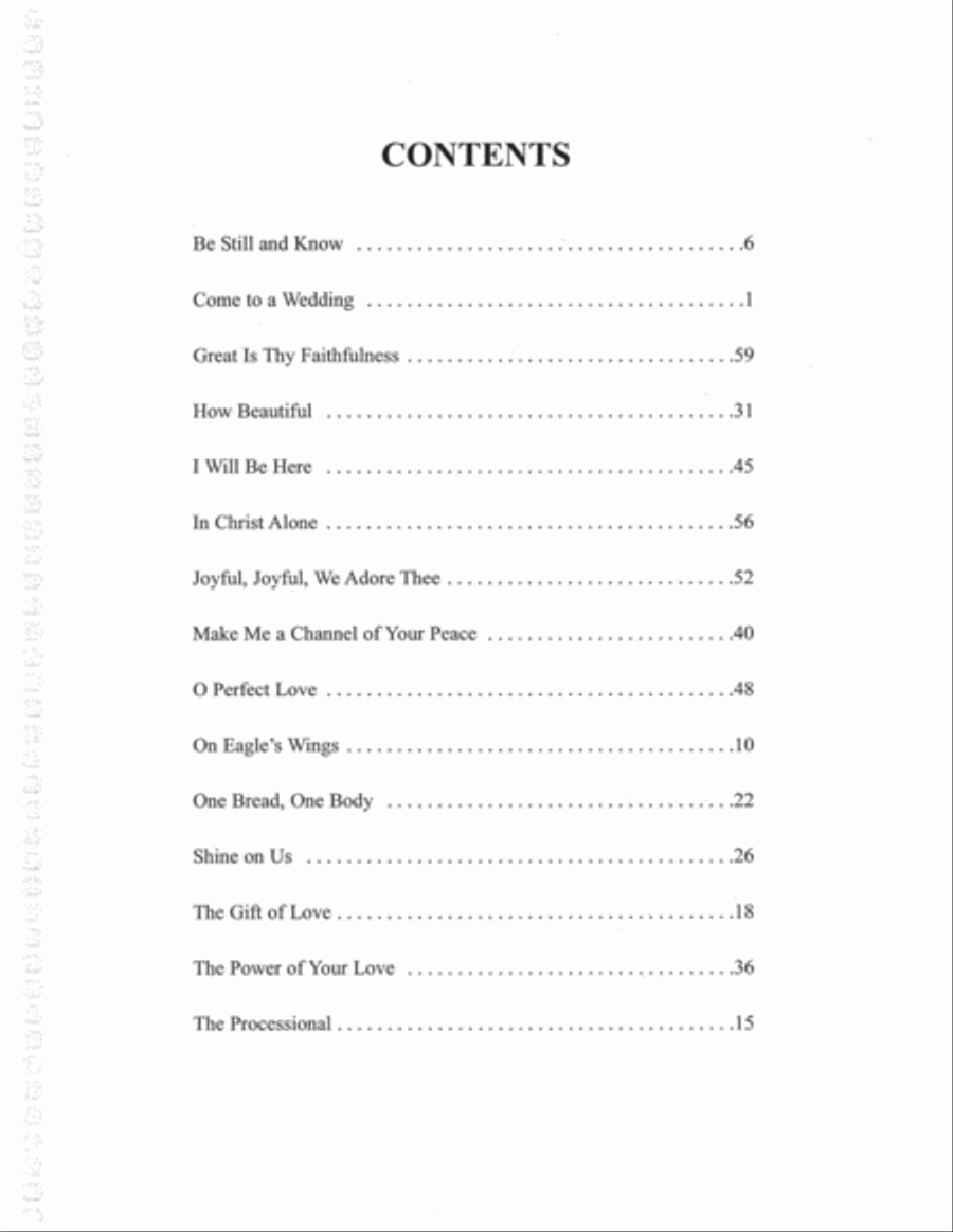 The Contemporary Wedding Pianist-Digital Download Piano Solo scores gallery preview page 5
