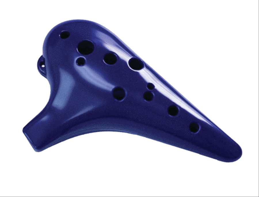 12-Hole Plastic Tenor Ocarina in C Major