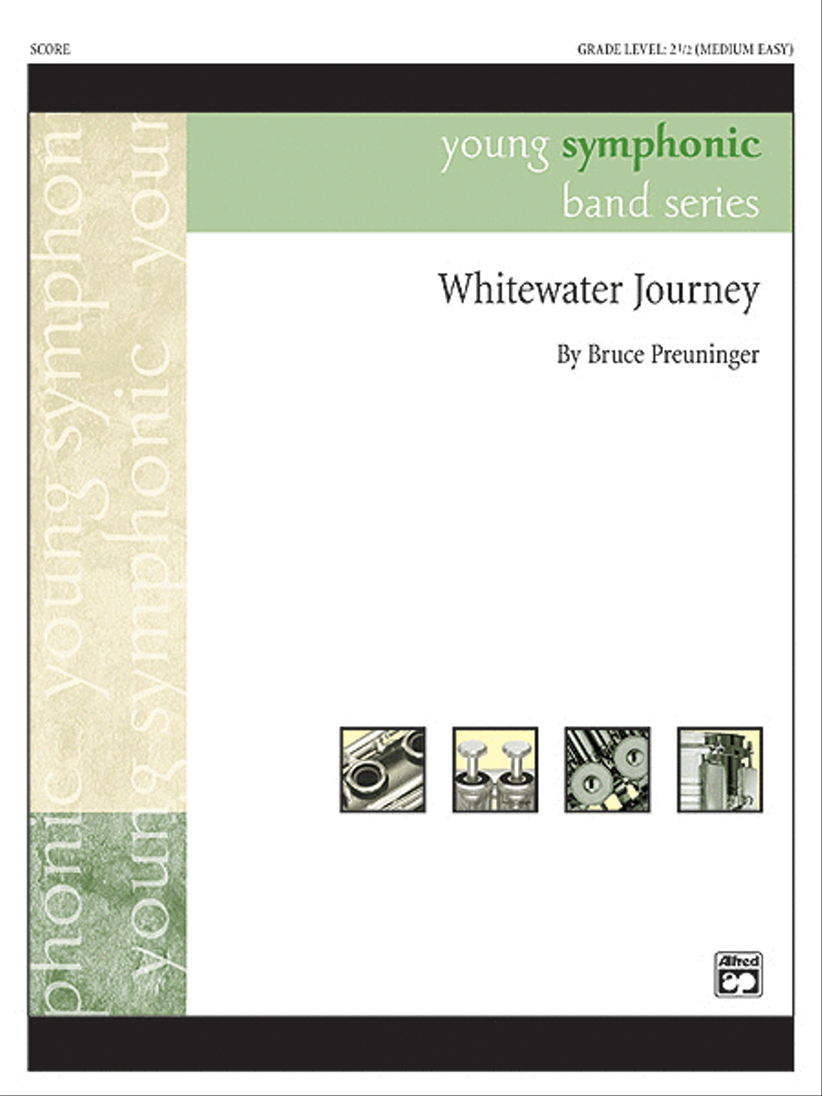 White Water Journey White Water Journey Concert Band scores gallery preview page 1