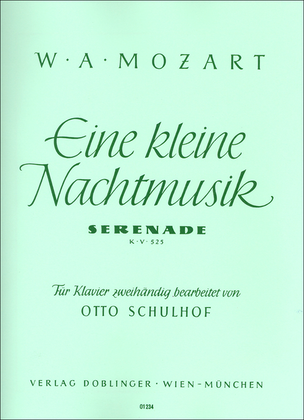 Book cover for Eine kleine Nachtmusik