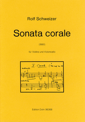 Sonata corale für Violine und Violoncello (1990)
