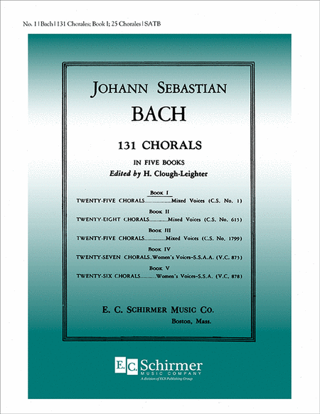 25 Chorales (Book I from 131 Chorales)