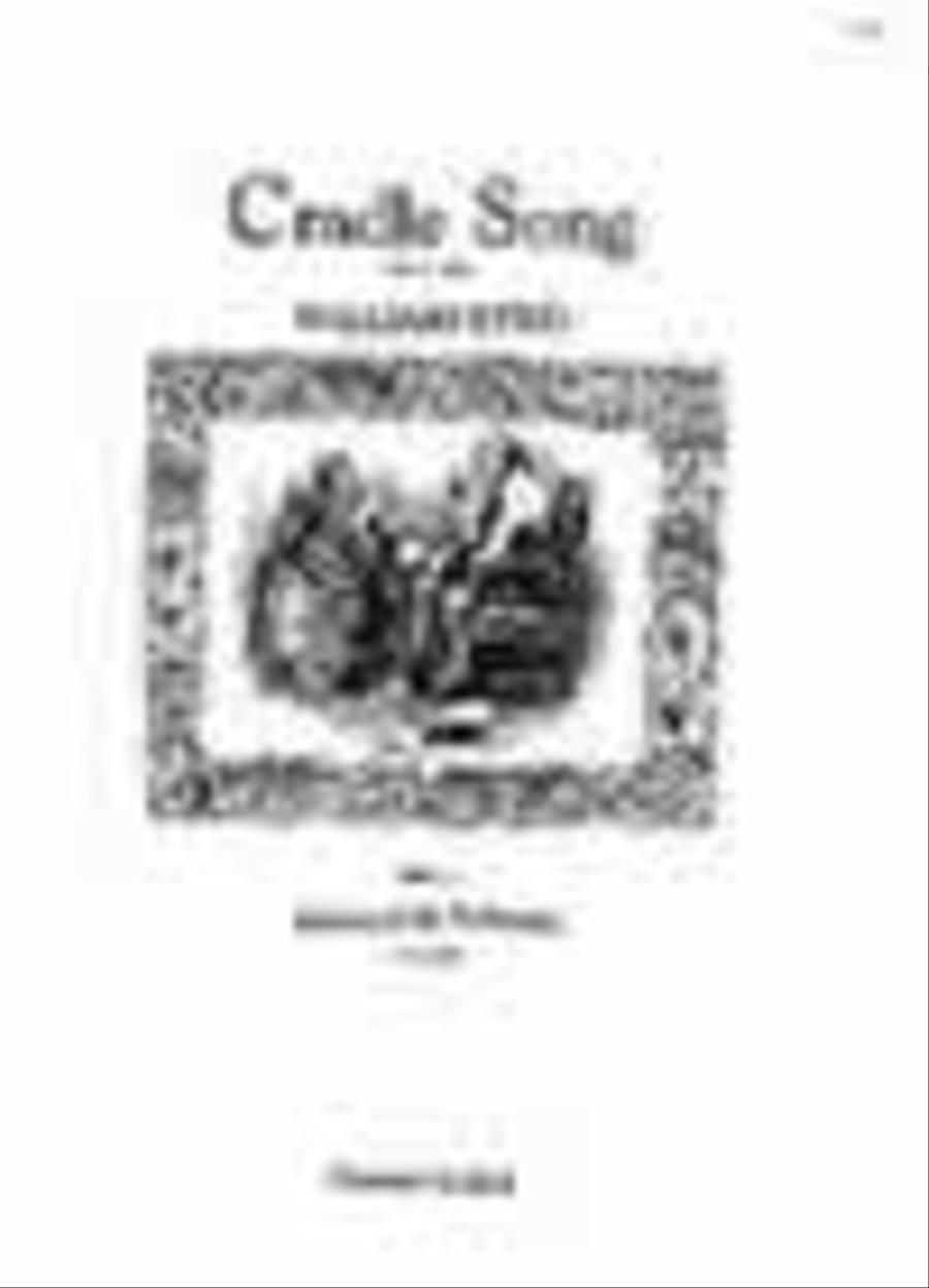 Cradle Song (E - E flat) Voice scores gallery preview page 1