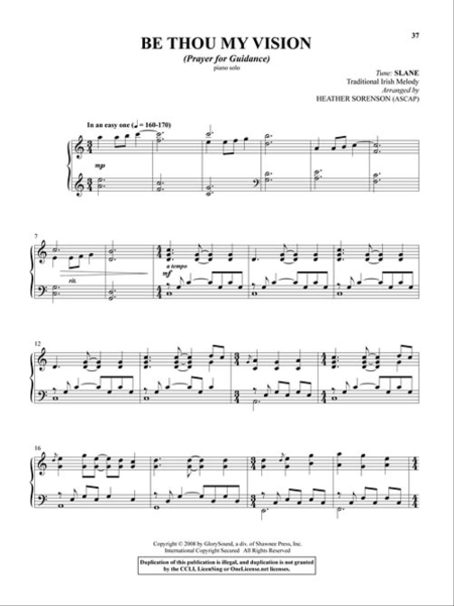 The Prayer Project Voice Solo scores gallery preview page 5