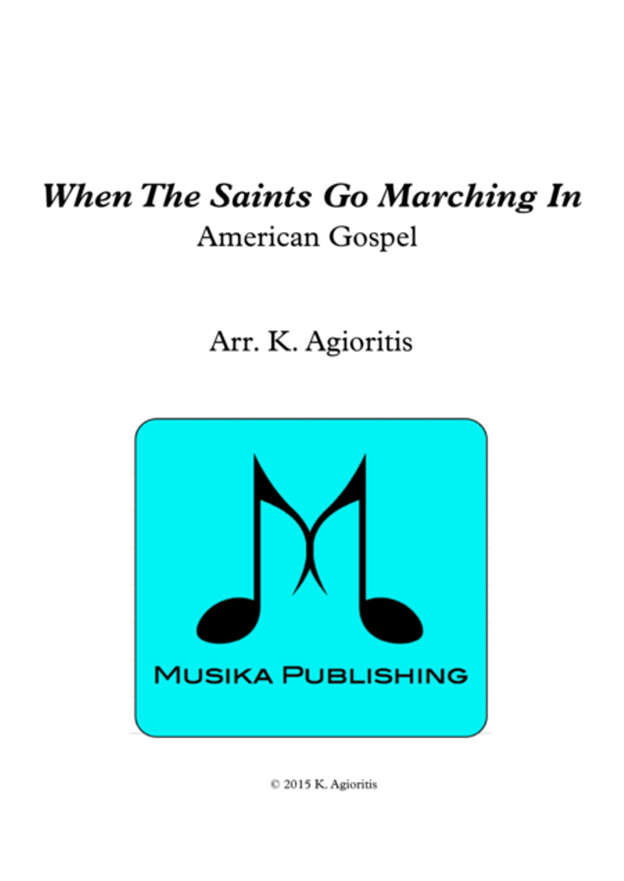 When the Saints Go Marching In - for String Quartet String Quartet scores gallery preview page 1
