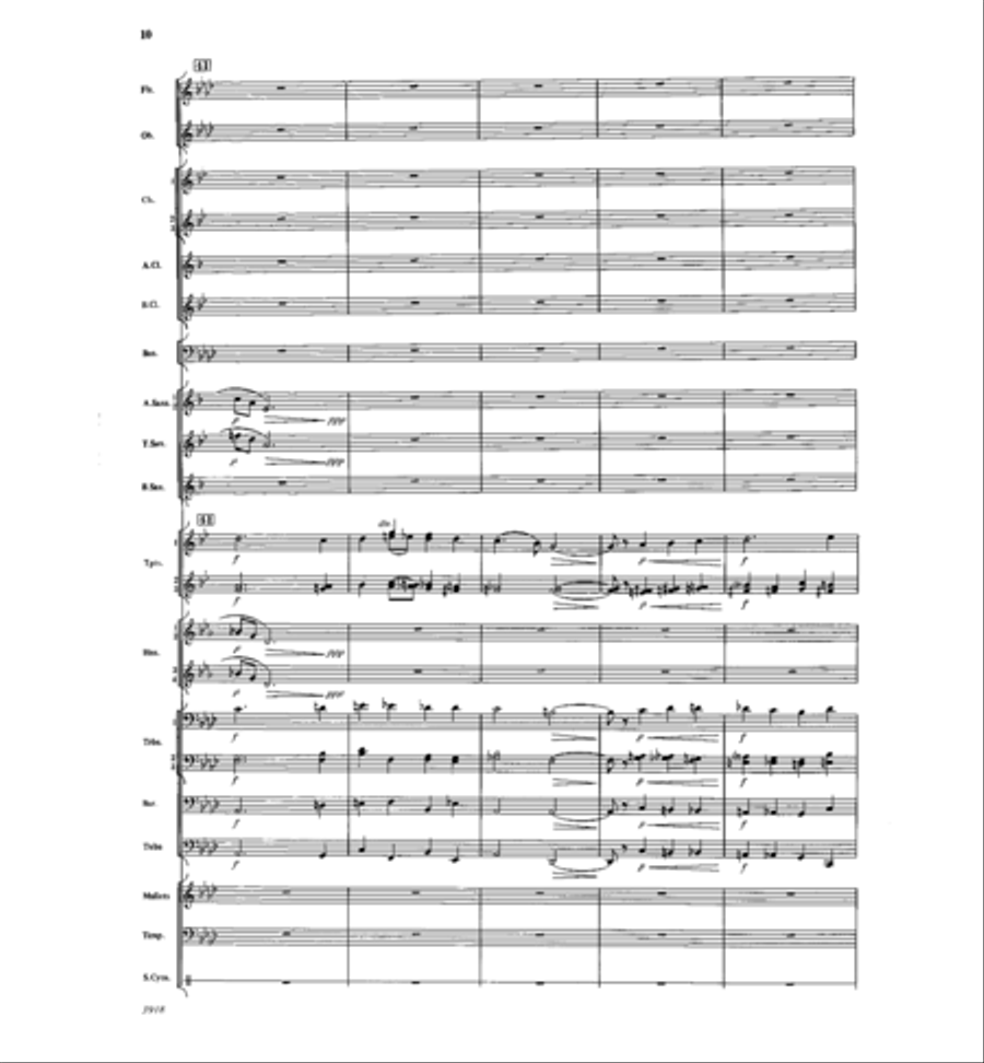 Danny Boy Concert Band scores gallery preview page 9