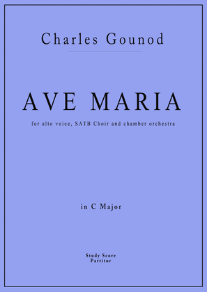 AVE MARIA in C MAJOR - Score Only