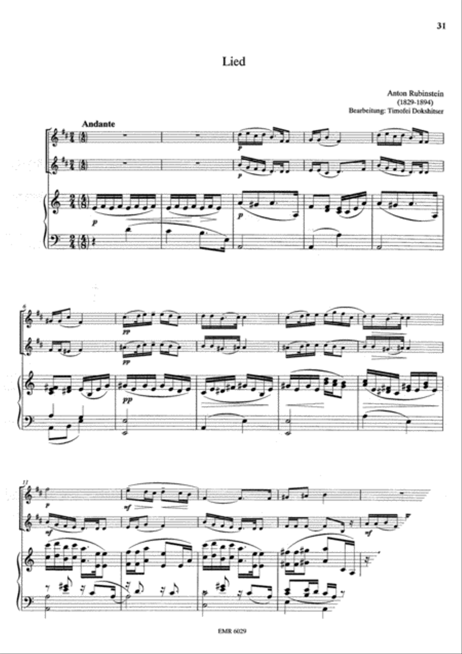 7 Duette Trumpet Duet scores gallery preview page 9