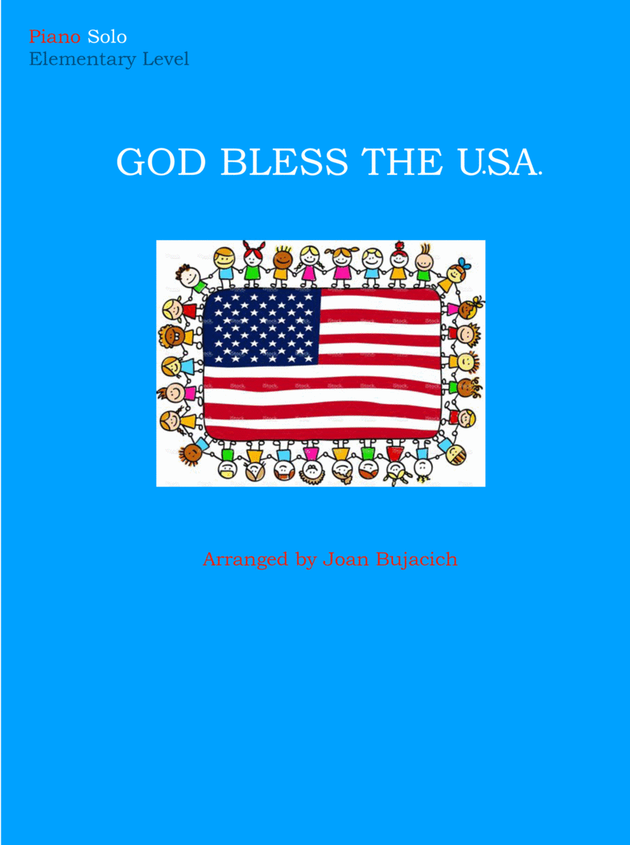 God Bless The U.s.a. Easy Piano scores gallery preview page 1