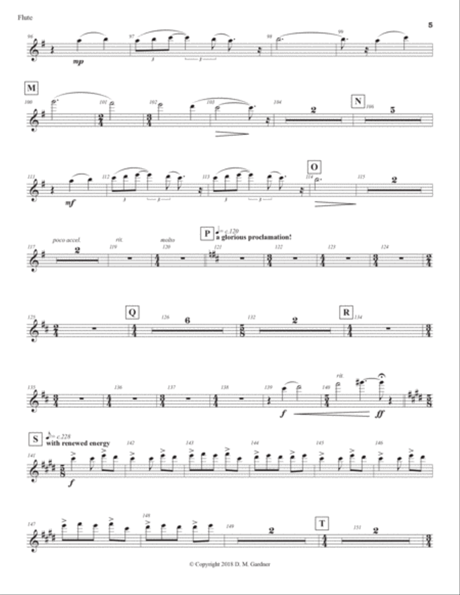 Requiem - The Promise of Eternity (INSTRUMENTAL PARTS) 4-Part scores gallery preview page 5