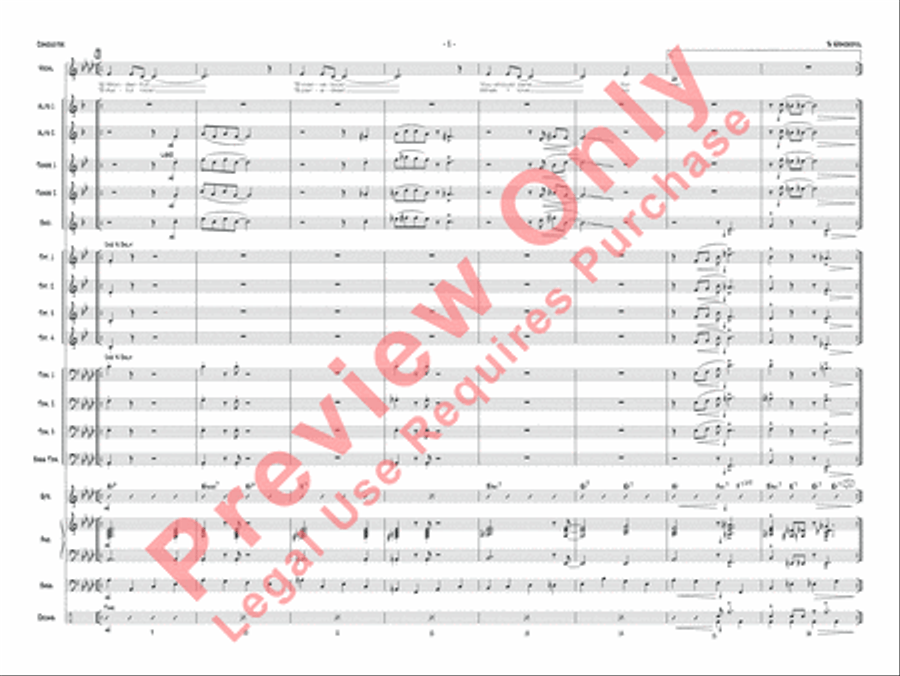 'S Wonderful 'S Wonderful Jazz Ensemble scores gallery preview page 3